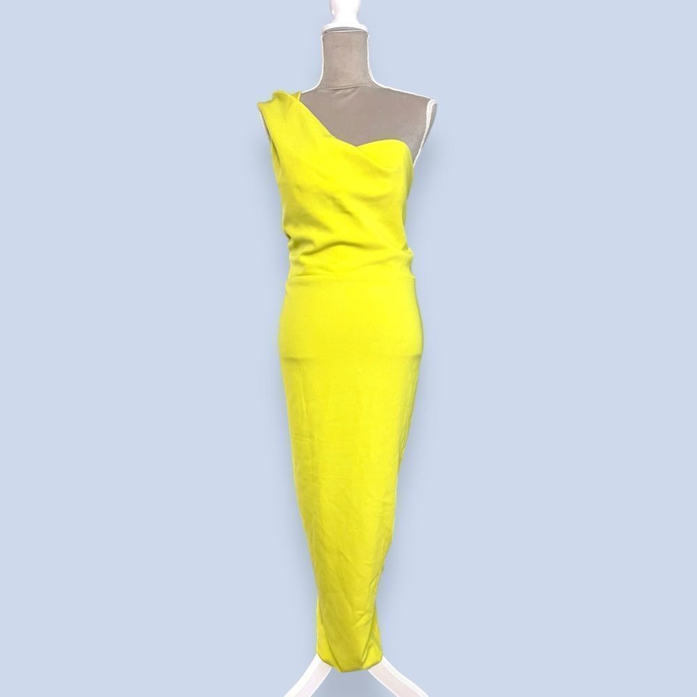 ISSUE NY 11512 dress in Chartreuse Size L